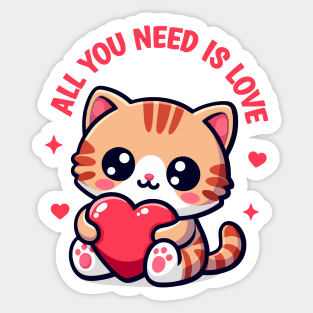 ALL you need is love Sticker